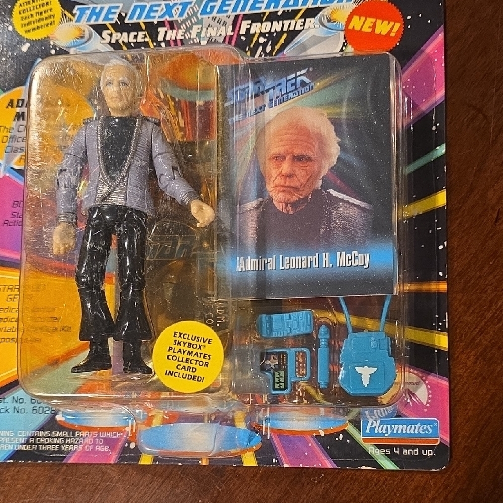 Star Trek Admiral Leonard H McCoy Action Figure with Gray Uniform - Picture 2 of 5